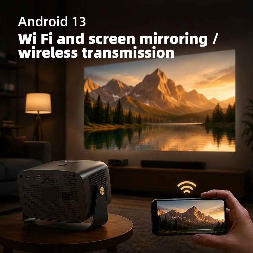 HT12PRO Android 4K High-Definition Projector,Shenzhen Weihong Technology Co., Ltd.,HT12PRO Android 4K High-Definition Projector