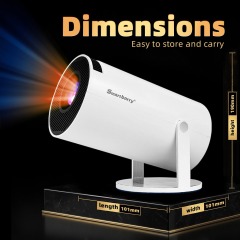 HT88 Smart Android High-Definition Wall-mounted Portable High-Definition Projector for Bedrooms,Shenzhen Weihong Technology Co., Ltd.,HT88 Smart Android High-Definition Projector