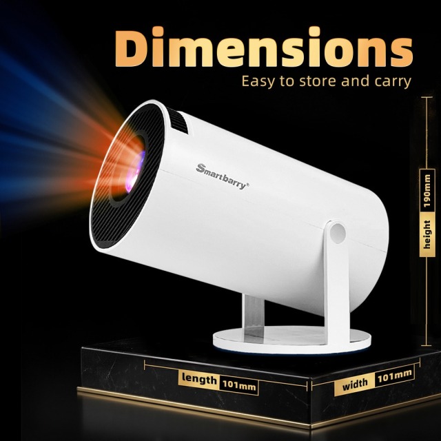 HT88 Smart Android High-Definition Wall-mounted Portable High-Definition Projector for Bedrooms,Shenzhen Weihong Technology Co., Ltd.,HT88 Smart Android High-Definition Projector