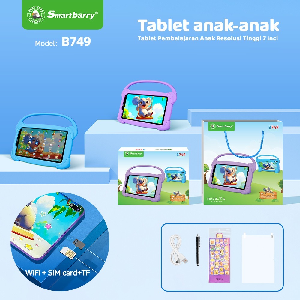 B749 7-inch Kids Tablet PC Android SIM+WiFi Children's Portable Tablet,Shenzhen Weihong Technology Co., Ltd.,B749 7-inch  Children's Portable Tablet