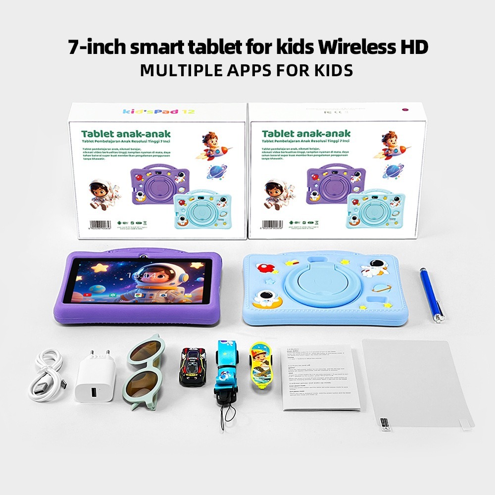 Tablette pour enfants Pad12 7 pouces sous Android, appareil d'apprentissage pour bébés, Shenzhen Weihong Technology Co., Ltd.