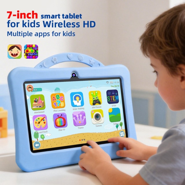 Tablette pour enfants Pad12 7 pouces sous Android, appareil d'apprentissage pour bébés, Shenzhen Weihong Technology Co., Ltd.