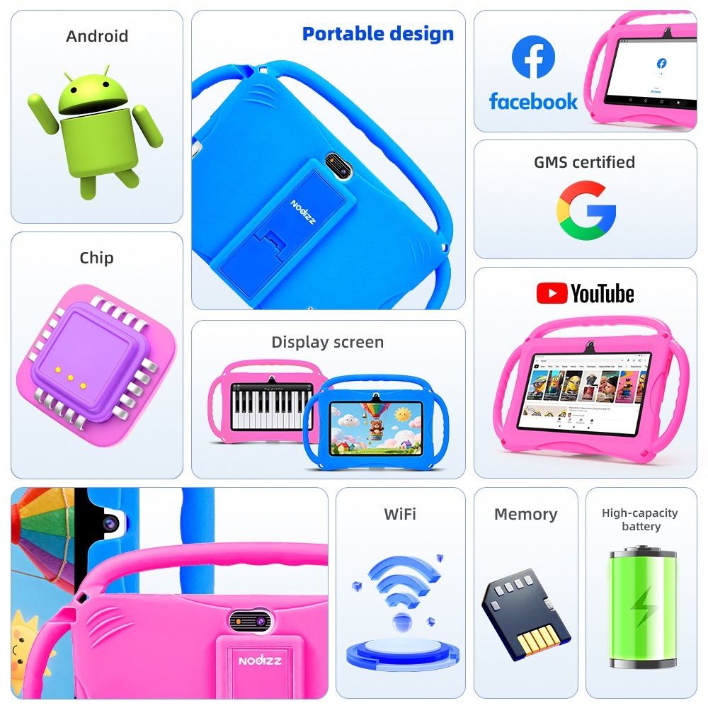 Nouvelle tablette pour enfants Pad3 5G WiFi Android 13 7 pouces, Shenzhen Weihong Technology Co., Ltd., Nouvelle tablette pour enfants Pad3 7 pouces