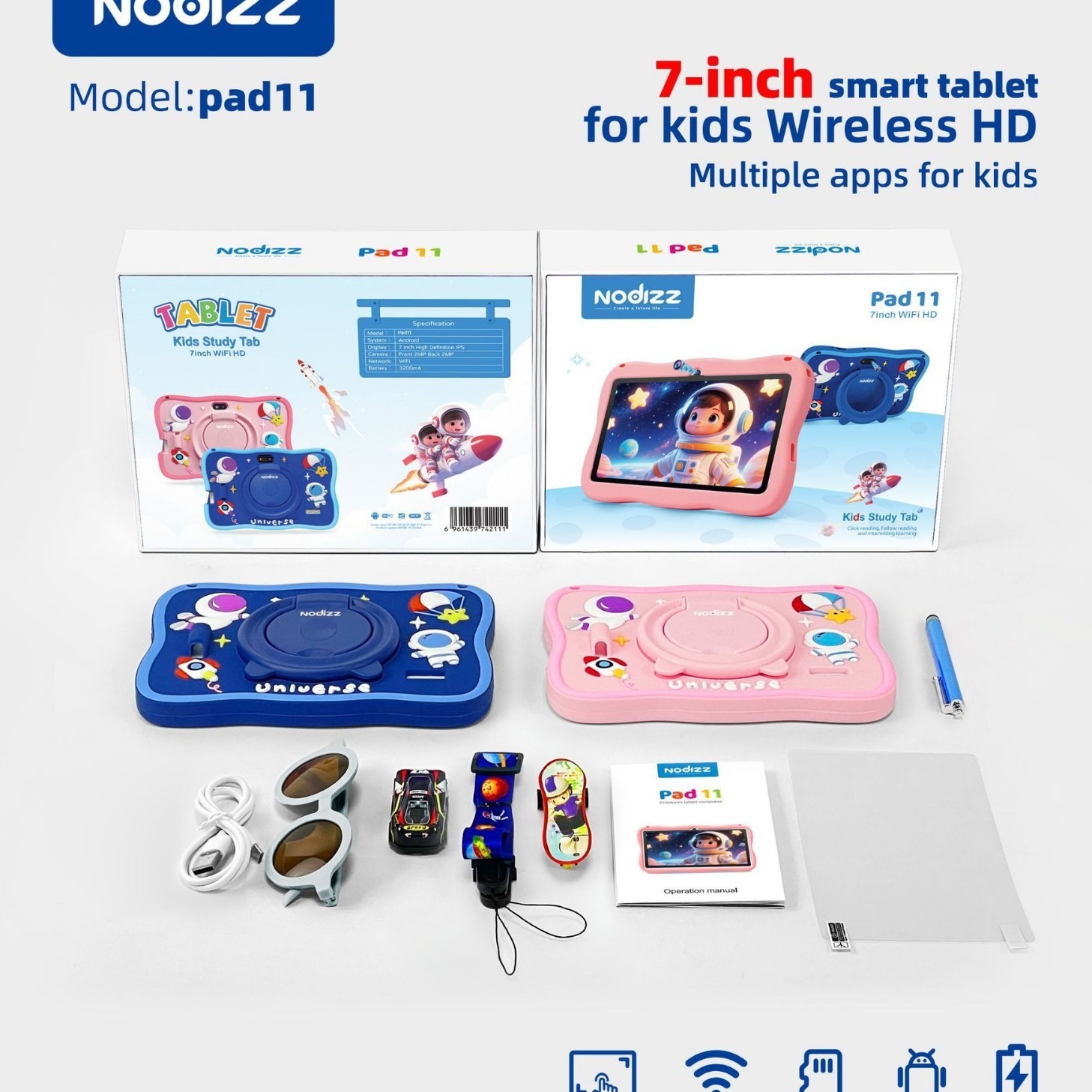 Tablette pour enfants Pad 11 Android 7 pouces, Shenzhen Weihong Technology Co., Ltd.