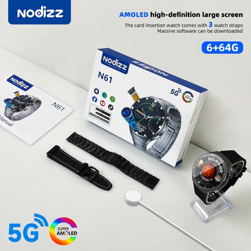 N61 Round-shaped Android Smartwatch with Calling Function,Shenzhen Weihong Technology Co., Ltd.,N61 Round-shaped Android Smartwatch with Calling Function