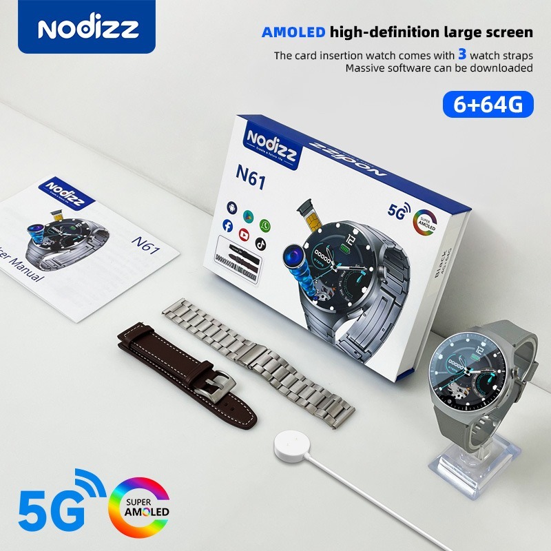 N61 Round-shaped Android Smartwatch with Calling Function,Shenzhen Weihong Technology Co., Ltd.,N61 Round-shaped Android Smartwatch with Calling Function