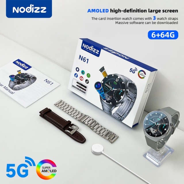 N61 Round-shaped Android Smartwatch with Calling Function,Shenzhen Weihong Technology Co., Ltd.,N61 Round-shaped Android Smartwatch with Calling Function