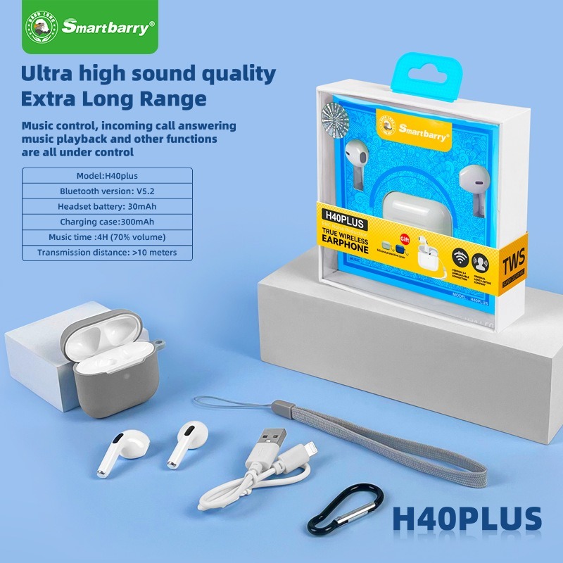 H40 Plus Bluetooth Noise-Canceling Headphones,Shenzhen Weihong Technology Co., Ltd.,H40 Plus Bluetooth Noise-Canceling Headphones