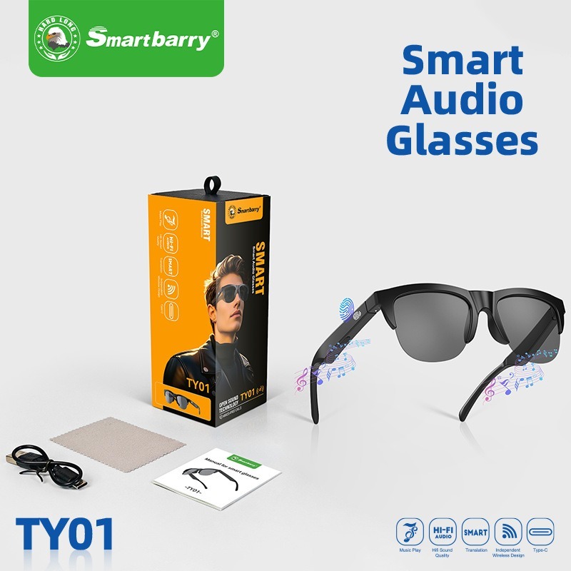 TY01 Smart Bluetooth Glasses,Shenzhen Weihong Technology Co., Ltd.,TY01 Smart Bluetooth Glasses