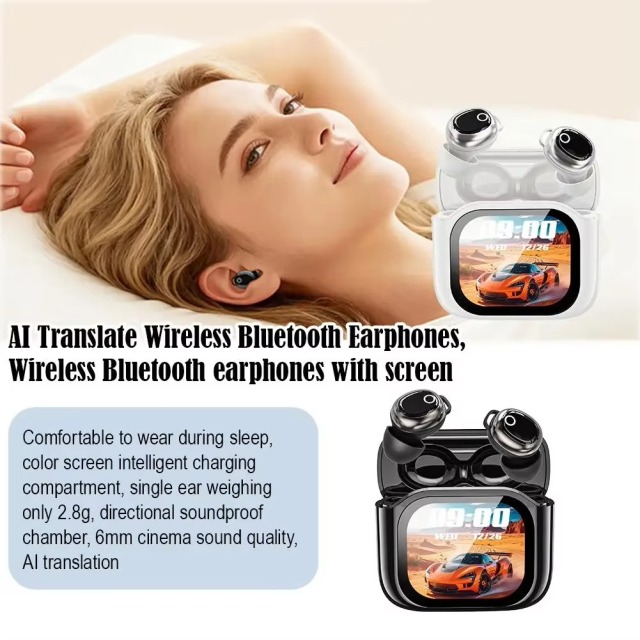 JM28 TWS AI Translation Wireless Bluetooth Earphones,Shenzhen Weihong Technology Co., Ltd.,JM28 TWS AI Translation Wireless Bluetooth Earphones