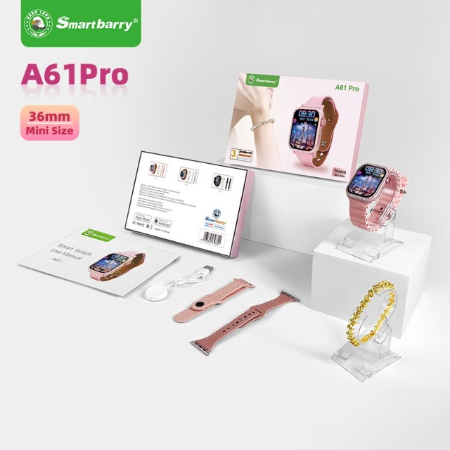 A61 Pro Women's Bluetooth Voice-Paced Step Counting Oxygen Saturation Fitness Smart Watch,Shenzhen Weihong Technology Co., Ltd.,A61 Pro Women's Bluetooth Fitness Smart Watch