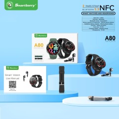 A80 Smartwatch-Earphone Two-in-One Smart Communication Watch for Sports,Shenzhen Weihong Technology Co., Ltd.,A80 Smartwatch-Earphone Two-in-One Smart Communication Watch for Sports