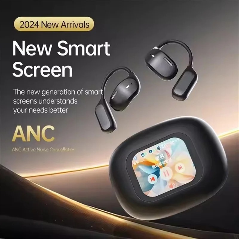 JM16 TWS Wireless Bluetooth Earphones HiFI Stereo Ear Hanging Earbuds Colorful Touch Screen Control Sports Headphones,Shenzhen Weihong Technology Co., Ltd.,JM16 TWS Wireless Bluetooth Earphones HiFI Stereo