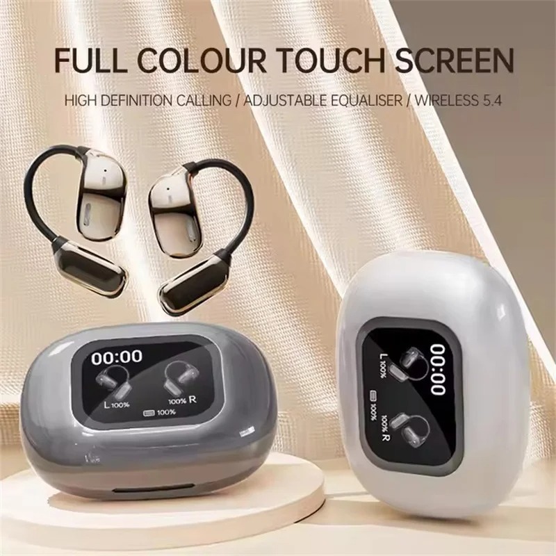 JM16 TWS Wireless Bluetooth Earphones HiFI Stereo Ear Hanging Earbuds Colorful Touch Screen Control Sports Headphones,Shenzhen Weihong Technology Co., Ltd.,JM16 TWS Wireless Bluetooth Earphones HiFI Stereo