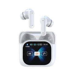 JM19 ANC Wireless Earphone Digital Display LED Screen Touch Control Wireless Gaming Earbuds with AI Translation,Shenzhen Weihong Technology Co., Ltd.,JM19  Wireless Earphone Gaming Earbuds with AI Translation