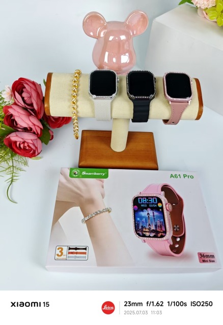 A61 Pro Women's Bluetooth Voice-Paced Step Counting Oxygen Saturation Fitness Smart Watch,Shenzhen Weihong Technology Co., Ltd.,A61 Pro Women's Bluetooth Fitness Smart Watch