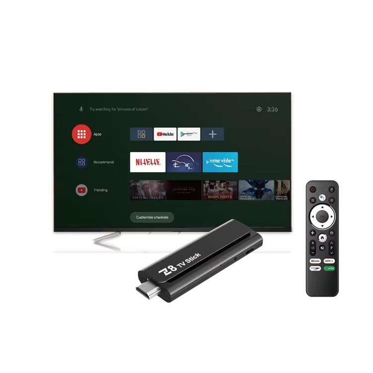 Z8 TV Stick Android 12ATV H618 With BT Voice Remote Control,Shenzhen Weihong Technology Co., Ltd.,Z8 TV Stick Android 12ATV H618 With BT Voice Remote Control