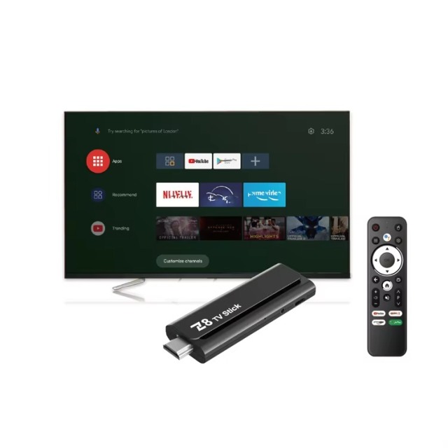 Z8 TV Stick Android 12ATV H618 With BT Voice Remote Control,Shenzhen Weihong Technology Co., Ltd.,Z8 TV Stick Android 12ATV H618 With BT Voice Remote Control