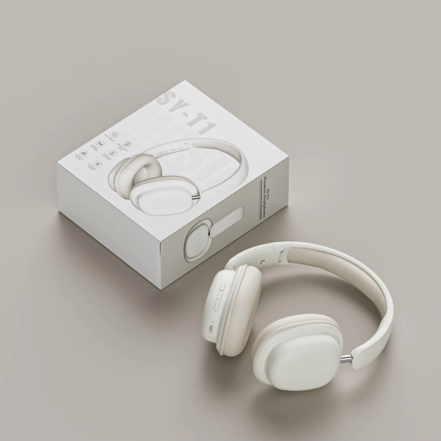 Écouteurs sans fil pliables stéréo HiFi SY-T1 avec microphones, casque de jeu, Shenzhen Weihong Technology Co., Ltd., Écouteurs de jeu pliables stéréo HiFi SY-T1