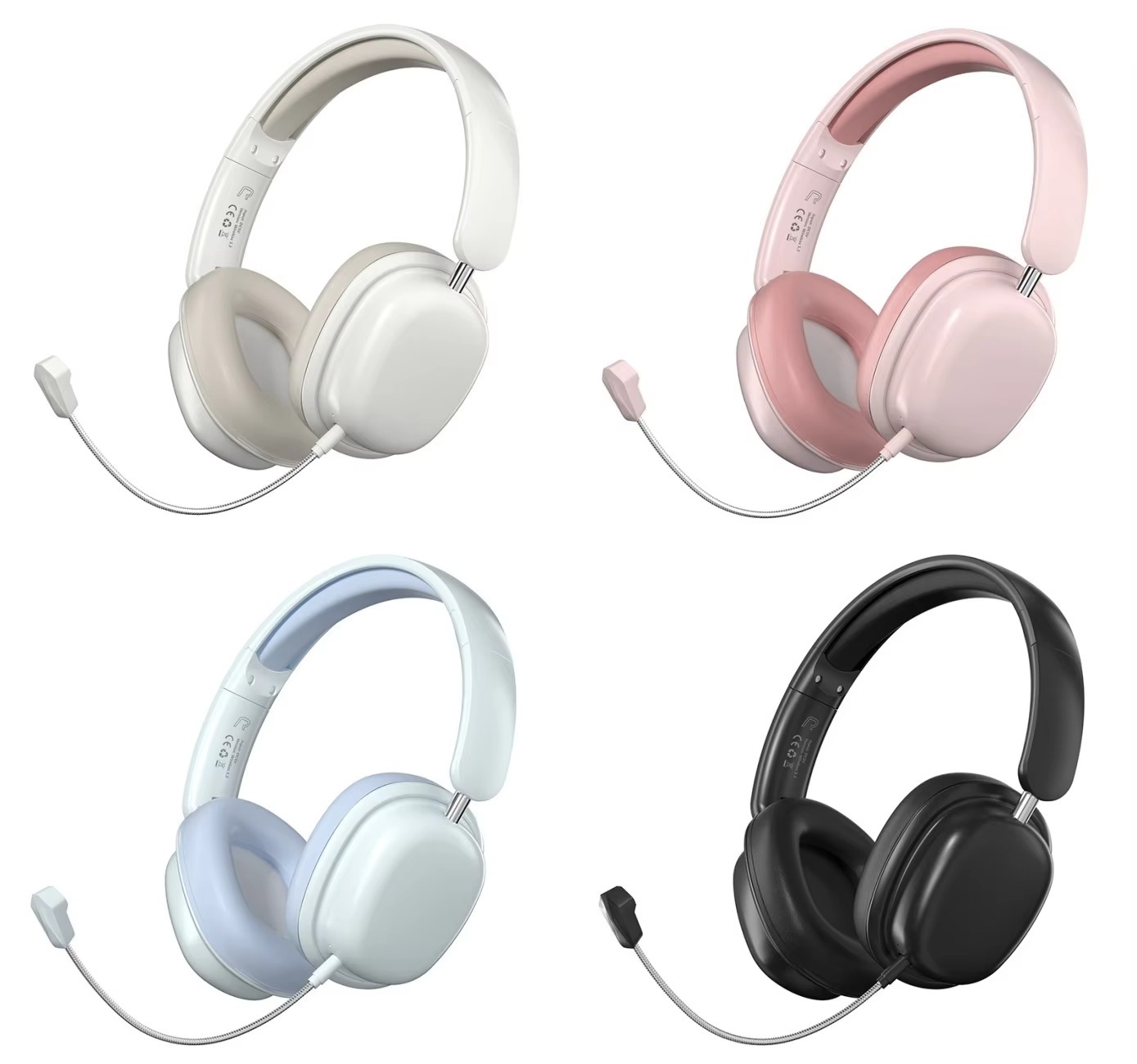 Écouteurs sans fil pliables stéréo HiFi SY-T1 avec microphones, casque de jeu, Shenzhen Weihong Technology Co., Ltd., Écouteurs de jeu pliables stéréo HiFi SY-T1