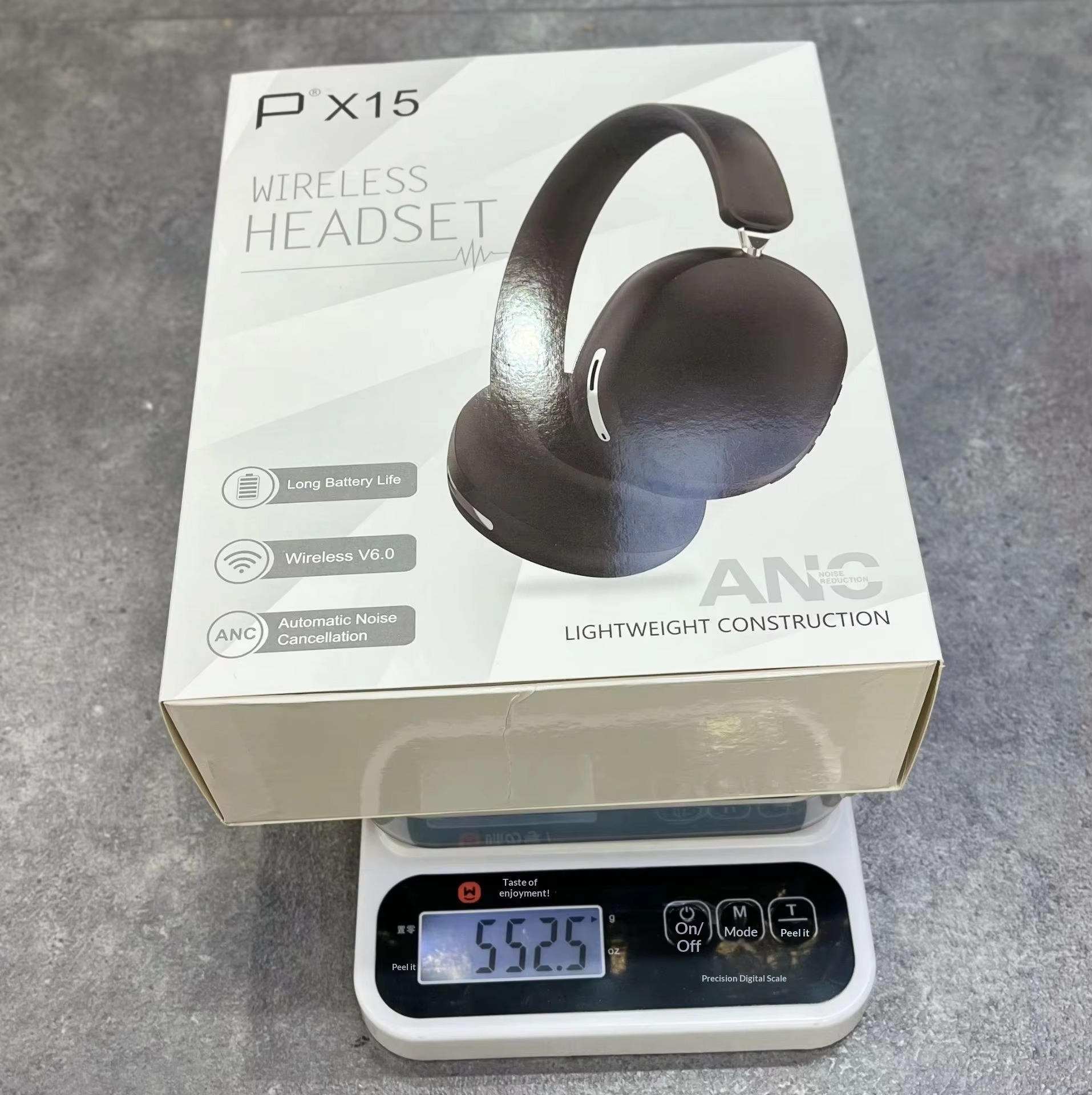 PX15 ANC Over-Ear IPX3 Waterproo Wireless Headphone,Shenzhen Weihong Technology Co., Ltd.,PX15 ANC Over-Ear IPX3 Waterproo Wireless Headphone