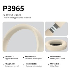 P3965 ANC Wireless Headset Hifi Stereo Deep Bass Over-Ear Blue-tooth Headphones Noise Reduction Earphone,Shenzhen Weihong Technology Co., Ltd.,P3965 ANC Wireless Headphones Noise Reduction Earphone