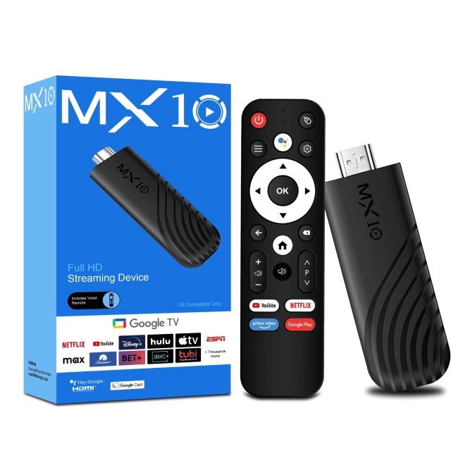 MX10 4K Streaming  Android 13  Stick Mali G31 GPU WiFi6 Multi Language TV Stick,Shenzhen Weihong Technology Co., Ltd.,MX10 4K Streaming G31 GPU WiFi6 Multi Language TV Stick