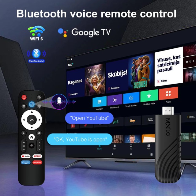 MX10 4K Streaming  Android 13  Stick Mali G31 GPU WiFi6 Multi Language TV Stick,Shenzhen Weihong Technology Co., Ltd.,MX10 4K Streaming G31 GPU WiFi6 Multi Language TV Stick