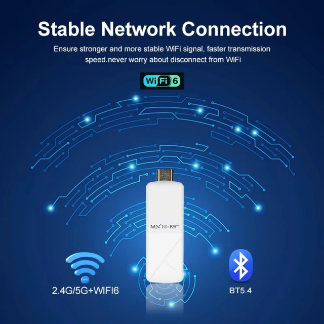 MX10 K9 PRO Allwinner H313 Quad-Core 2GB+16GB Dual-Band WiFi 2.4G+5G TV Stick,Shenzhen Weihong Technology Co., Ltd.,MX10 K9 PRO Allwinner H313 Quad-CoreDual-Band WiFi TV Stick