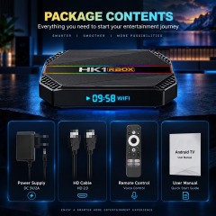HK1 RBOX X5S S905Y5 Android 14 Wi-Fi 6 4K Dual-Band High-Definition Android TV Box,Shenzhen Weihong Technology Co., Ltd.,HK1 RBOX X5S S905Y5 High-Definition Android TV Box