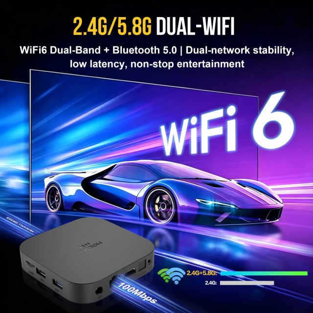 X5S Android 14 Dual UI Interface RK3518 WiFi6 BT 5.4 8K  Smart TV Box,Shenzhen Weihong Technology Co., Ltd.,X5S Android 14  8K  Smart TV Box