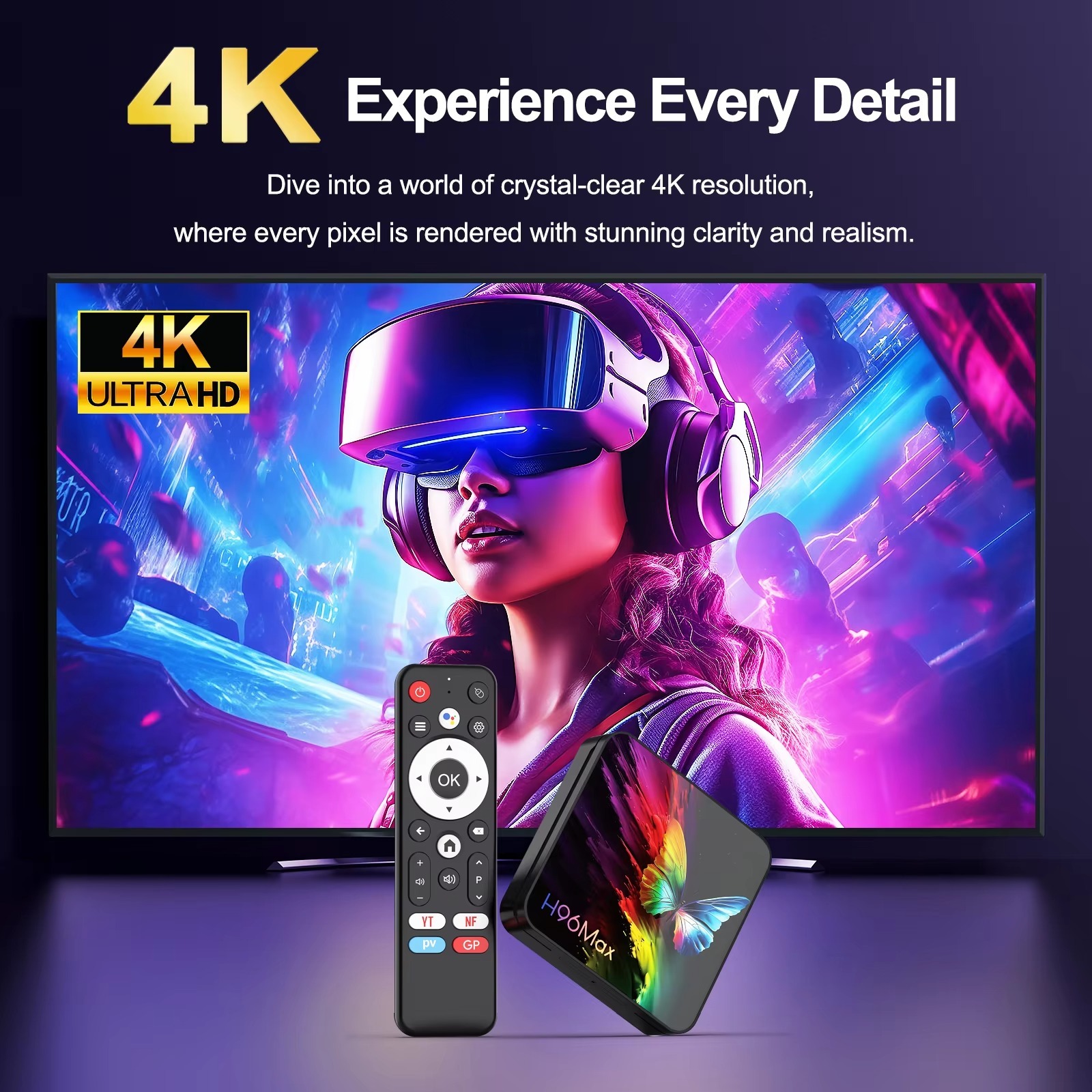 H96Max RK3518 Android 14 4K TV Box Quad Core WiFi6 BT5.4  Set Top Box,Shenzhen Weihong Technology Co., Ltd.,H96Max RK3518 Android 14 4K TV Box Quad Core WiFi6 BT5.4  Set Top Box