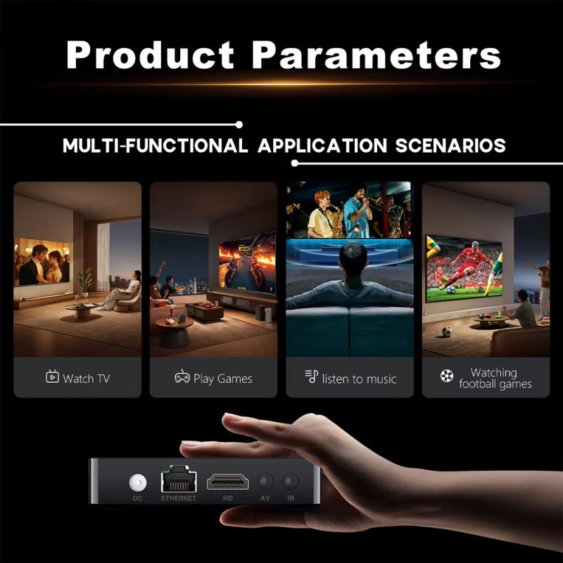 TV98 ATV RK3518 Wifi6 Voice Remote Media Player Smart  Android 14.0 Set Top Box,Shenzhen Weihong Technology Co., Ltd.,TV98 ATV RK3518  Android 14.0 Set Top Box
