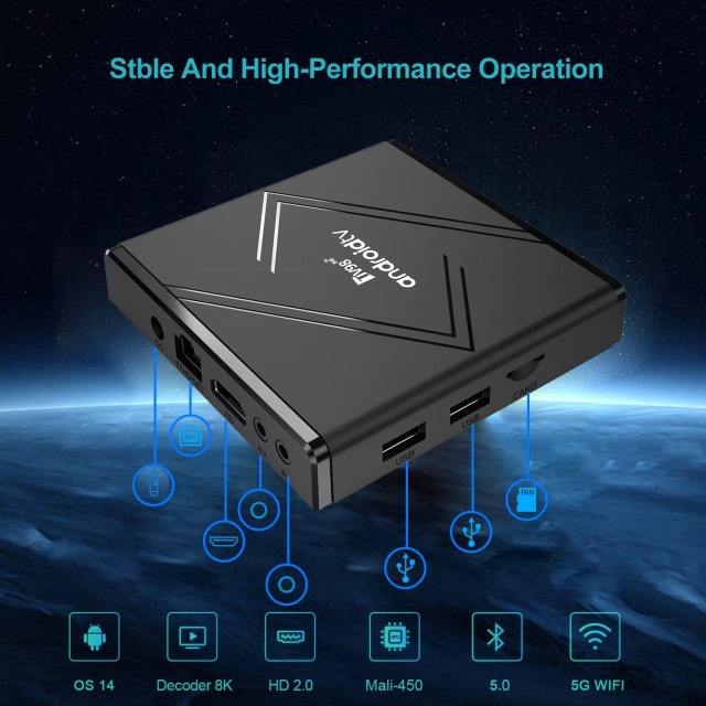 TV98 ATV Pro Plus  Android 14.0 Allwinner H313 TV Box,Shenzhen Weihong Technology Co., Ltd.,TV98 ATV Pro Plus  Android 14.0 Allwinner H313 TV Box