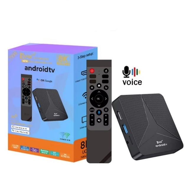 TV98 ATV RK3518 Wifi6 Voice Remote Media Player Smart  Android 14.0 Set Top Box,Shenzhen Weihong Technology Co., Ltd.,TV98 ATV RK3518  Android 14.0 Set Top Box