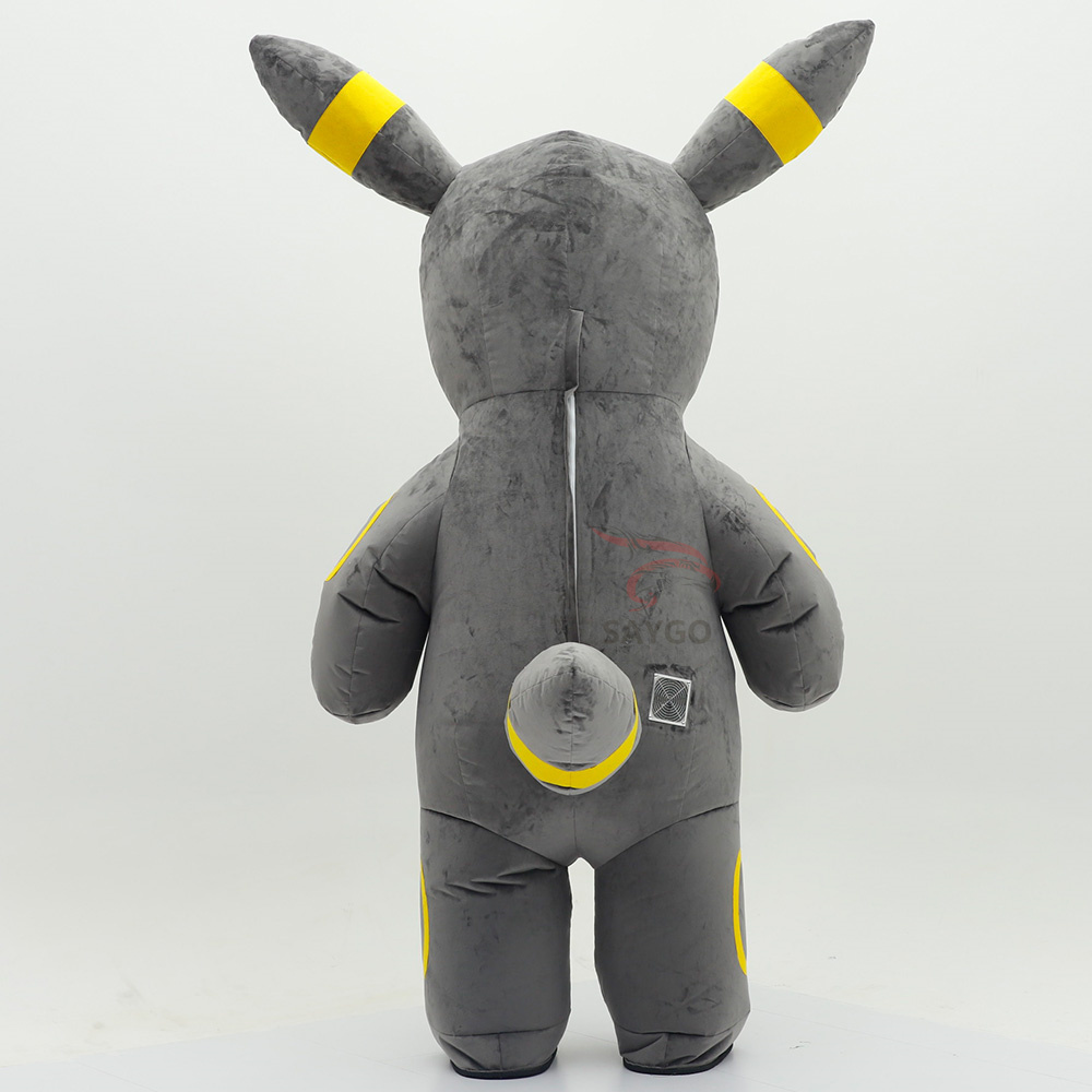 Espeon Pokemon Inflatable Mascot Costume 2.2m/2.6m Customize Umbreon Cartoon Mascot Costumes,Big Mascot,Black Gray  Moon Ivysaur Inflatable Mascot Costume 2.2m/2.6m Customize Umbreon Cartoon Mascot Costumes