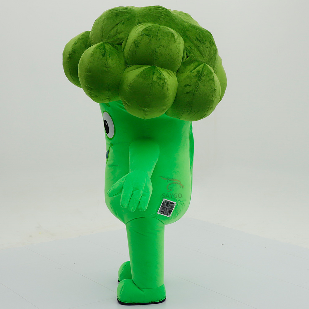 Performance Wear Plant Broccoli Inflatable Mascot Costumes for Adults Party Dress 2.2m Broccoli Inflatable Suits Events Sale