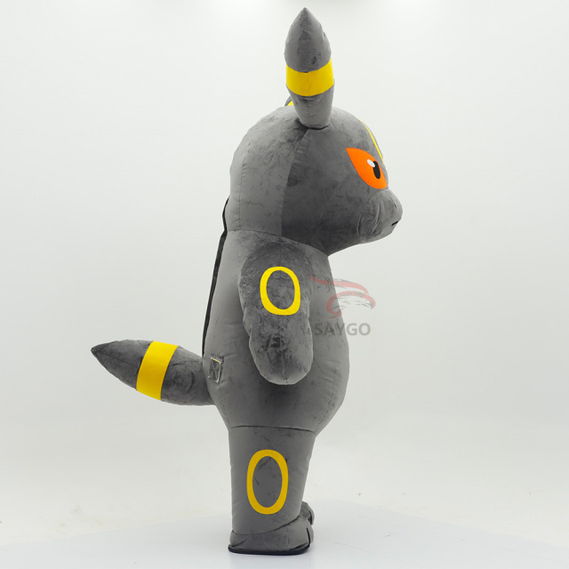 Espeon Pokemon Inflatable Mascot Costume 2.2m/2.6m Customize Umbreon Cartoon Mascot Costumes,Big Mascot,Black Gray  Moon Ivysaur Inflatable Mascot Costume 2.2m/2.6m Customize Umbreon Cartoon Mascot Costumes