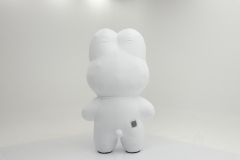 Cute Bunny Mascot Costume for Adults Events Performance Wear 2m Inflatable Bunny Costume Suits