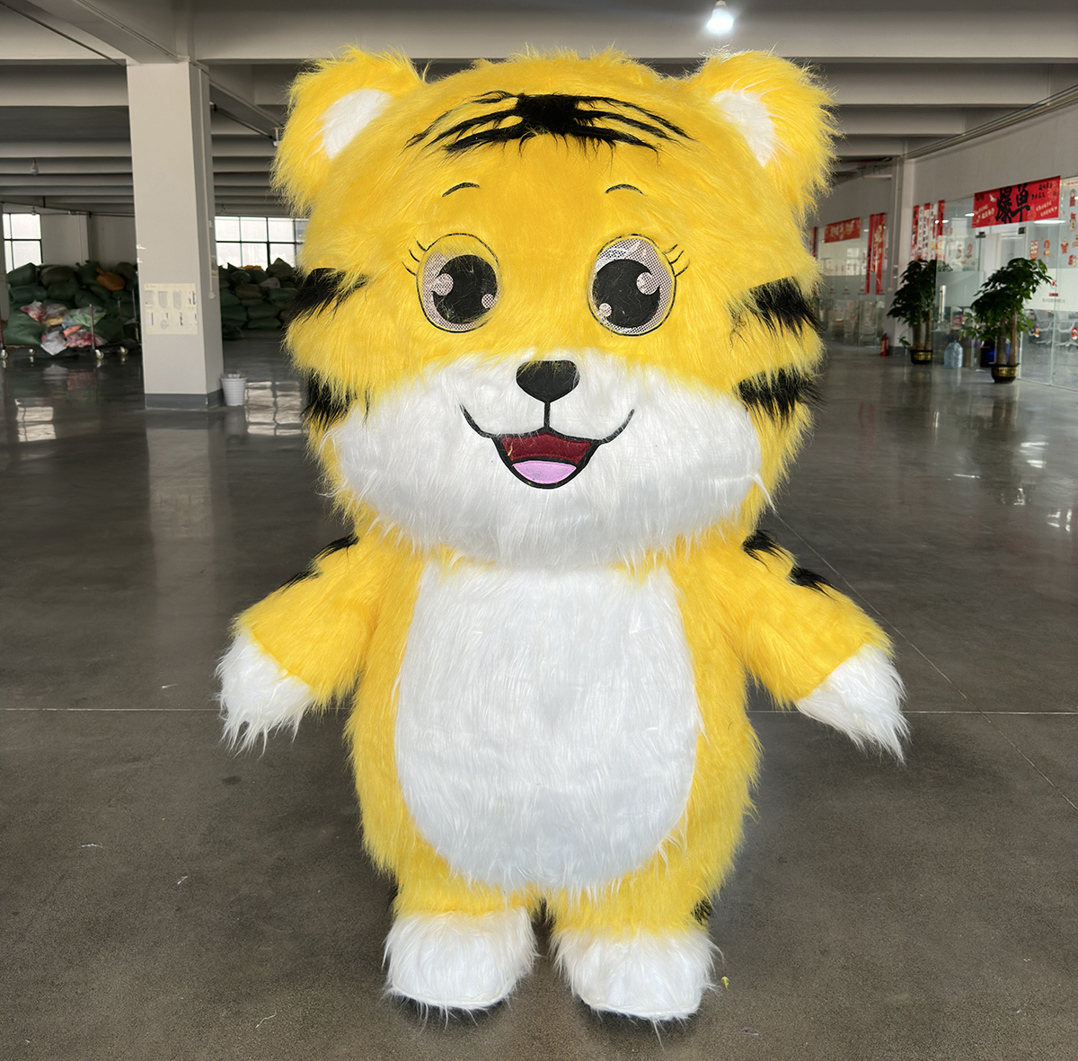 Blow up Role Play Disfraz Fancy Party Suit Inflatable Animal Costumes tiger Adult Halloween Cosplay Costumes