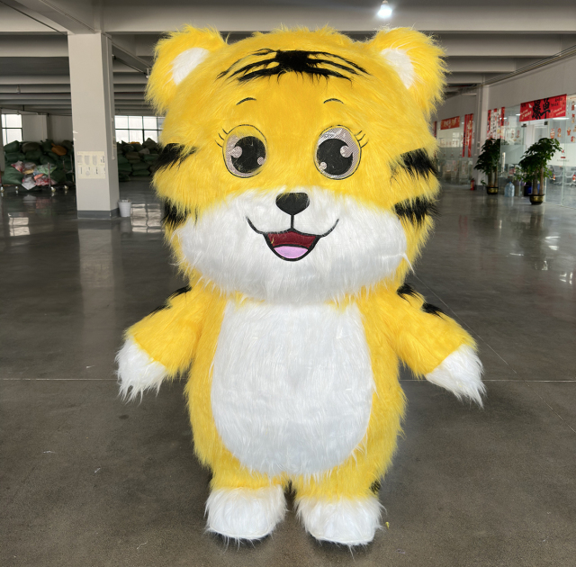 Blow up Role Play Disfraz Fancy Party Suit Inflatable Animal Costumes tiger Adult Halloween Cosplay Costumes
