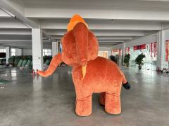 Factory High Quality 2m/2.6m 4 Legs Inflatable Walking Elephant Mascot Costume for Halloween Celebration