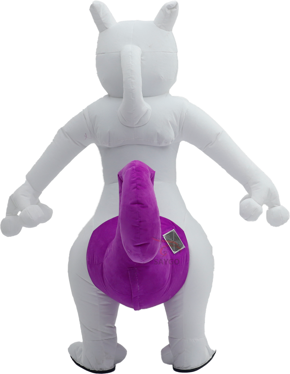 Customize Mascot Costumes Performance Wear 2/2.6m Inflatable fox Clothing for Adults
