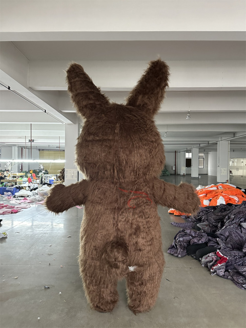 Custom Made Brown Rabbit Bunny Mascot Costume for Adults Cosplay Enjoyment 2m/2.6m Inflatable Bunny Costume Suits Hot Sale,Big Mascot,Custom Made Brown Rabbit Bunny Mascot Costume for Adults Cosplay Enjoyment 2m/2.6m Inflatable Bunny Costume Suits Hot Sale