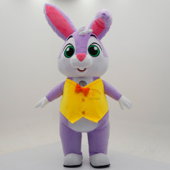 Inflatable Animal Christmas Mascot Costume for Adults Unisex Customizable Carnival Party Bunny Rabbit Animal Costumes