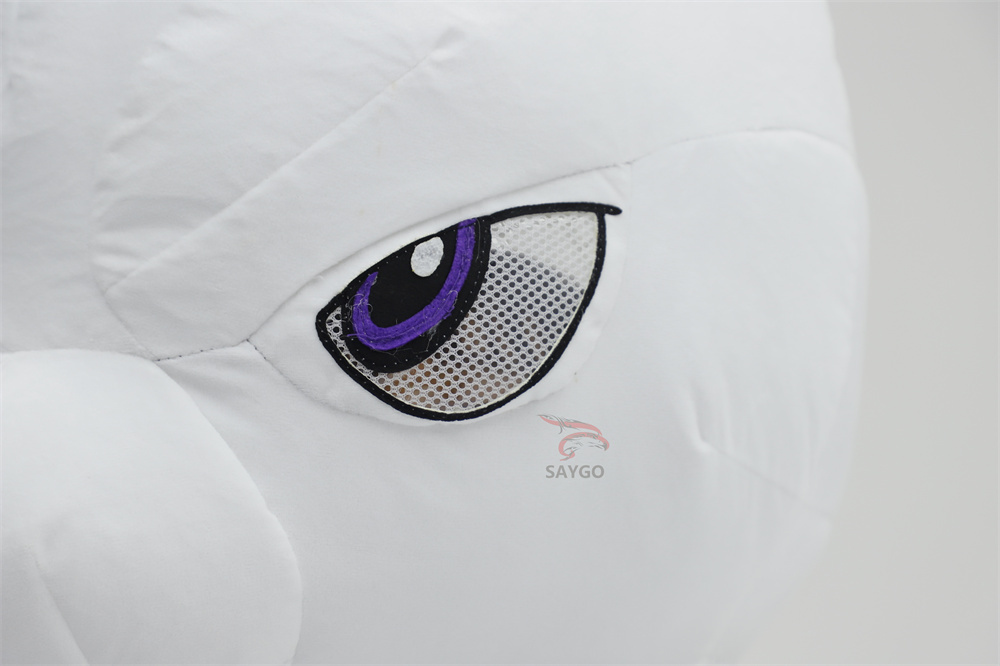Customize Mascot Costumes Performance Wear 2/2.6m Inflatable fox Clothing for Adults