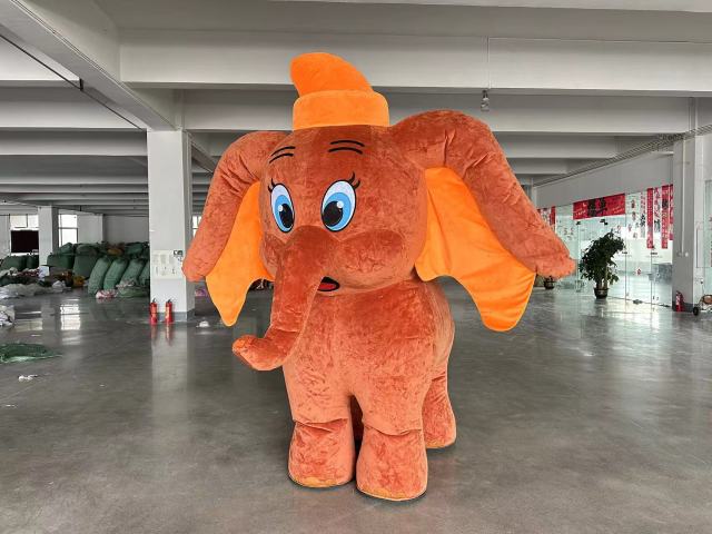 Factory High Quality 2m/2.6m 4 Legs Inflatable Walking Elephant Mascot Costume for Halloween Celebration