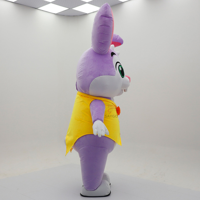 Inflatable Animal Christmas Mascot Costume for Adults Unisex Customizable Carnival Party Bunny Rabbit Animal Costumes