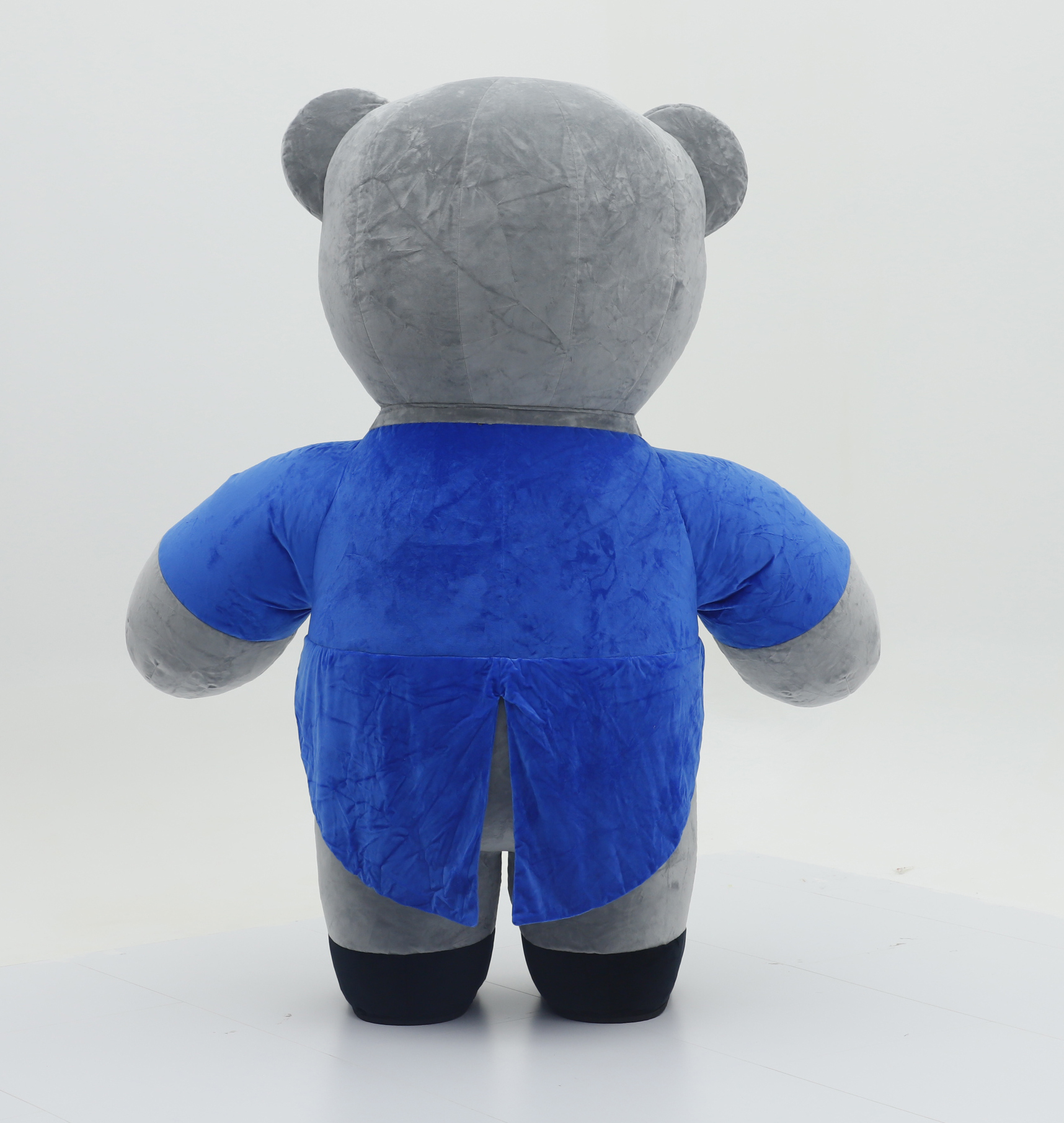New Inflatable Swallowtail Bear Dress for Adult Mascot Costume Hand-Drawn Plush for Wedding Parties Cosplay Anime Style