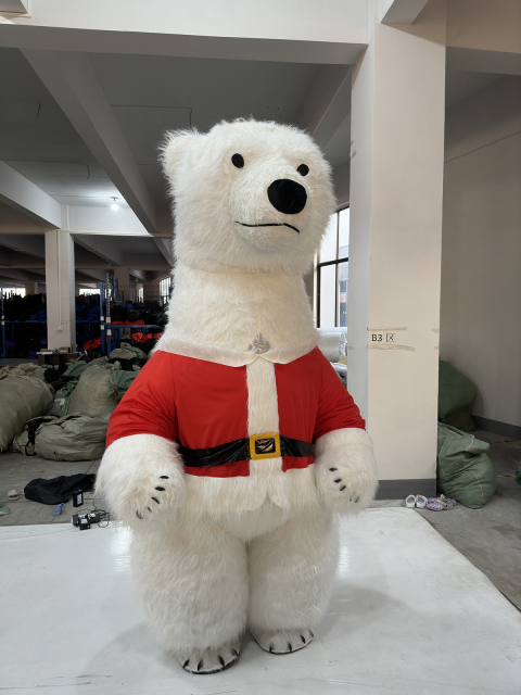 Factory Price Wholesales Manufacturer Custom Christmas Inflatables Rabbit Costume for Party for Adult